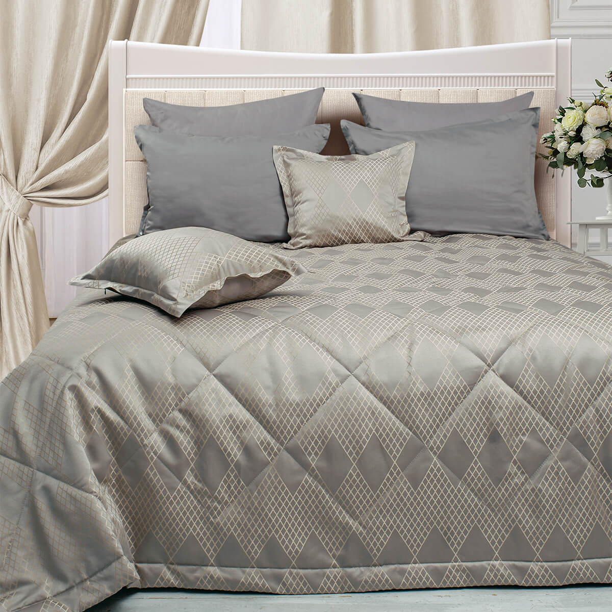 Покрывало | КРИСТАЛЛ СЕРЫЙ