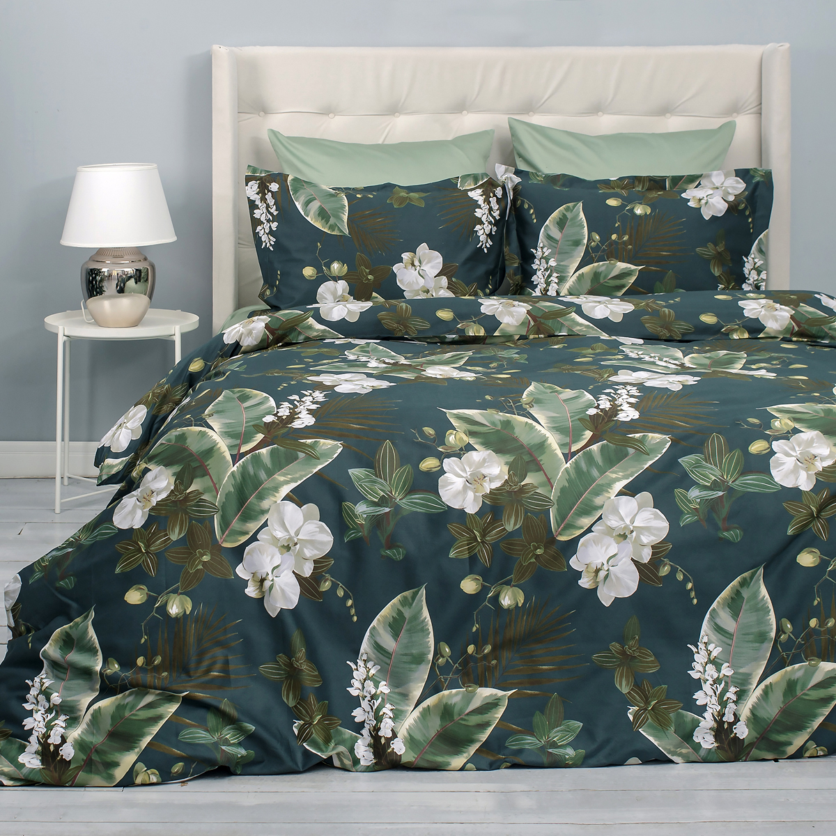 Постельное бельё Мако-сатин | Орхидея