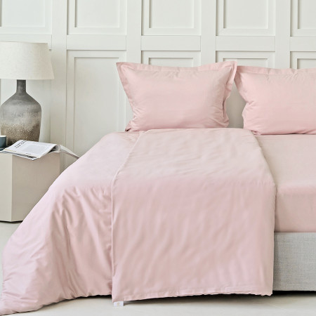 ПОСТЕЛЬНОЕ БЕЛЬЕ САТИН ЖЕМЧУЖНО-РОЗОВЫЙ