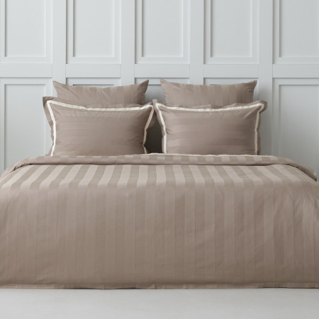 ПОСТЕЛЬНОЕ БЕЛЬЁ С ПРОСТЫНЕЙ НА РЕЗИНКЕ МИНДАЛЬ